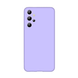 Samsung Galaxy A32 5G Nestemäinen silikoni Kotelo- Black