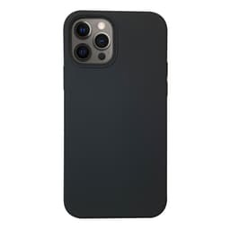 iPhone 12 Pro silikonikuori suunniteltu toimimaan MagSafe - Black