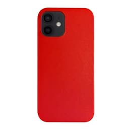 Skinndeksel designet for å fungere med MagSafe til iPhone 12 mini - Red
