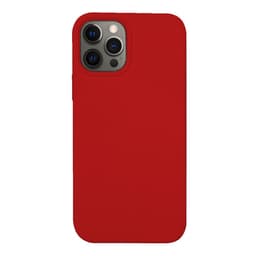 Silikondeksel designet for å fungere med MagSafe til iPhone 12 Pro Max - Red
