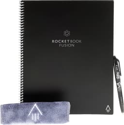 Rocketbook Fusion Letter uudelleenkäytettävä vihko A4 (Infinity Black)
