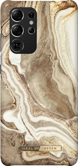 iDeal of Sweden cover t. Samsung Galaxy S21 Ultra (golden sand marble)
