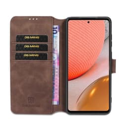 DG-Ming Wallet 3-kort Samsung Galaxy A72 5G  - kaffe