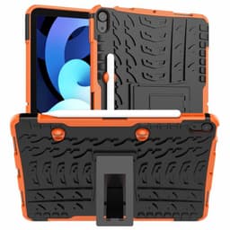 Stöttåligt skal med ställ Apple iPad Air 10.9 (2020)  - Orange