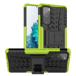Stødbestandigt cover med stativ Samsung Galaxy S20 FE  - grøn