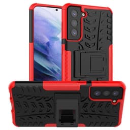 Stødbestandigt cover med stativ Samsung Galaxy S21 Plus  - rød
