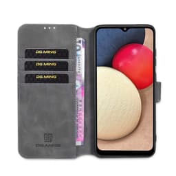 DG-Ming Wallet 3-kort Samsung Galaxy A02s  - Grå