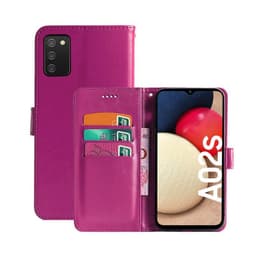 Lompakkokotelo 3-kortti Samsung Galaxy A02s  - pinkki