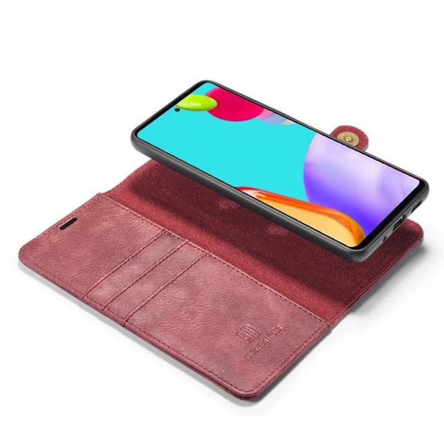 Lompakkokotelo DG-Ming 2i1 Samsung Galaxy A52 5G  - punainen