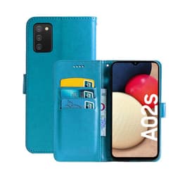 Lompakkokotelo 3-kortti Samsung Galaxy A02s  - Vaaleansininen