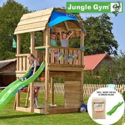 Jungle Gym Barn lektorn komplett inkl. rutschkana