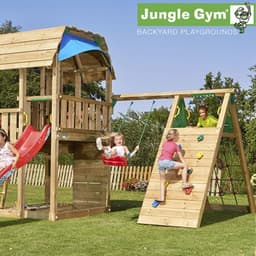 Jungle Gym Barn lektorn komplett inkl. rutschkana