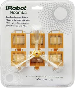 Roomba sidebørste + Hepafilter (3 pakk)