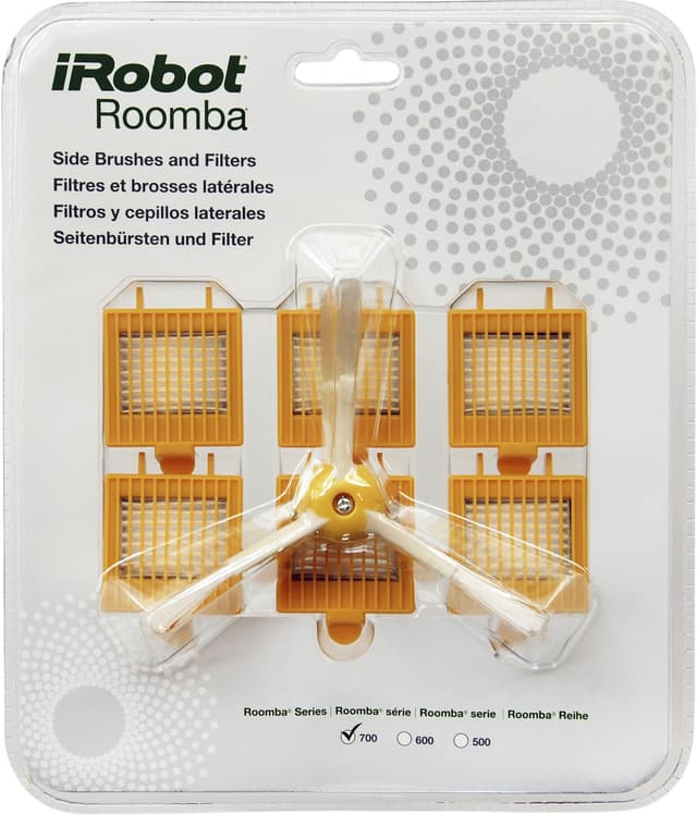 Roomba sidebørste + Hepafilter (3 pakk)