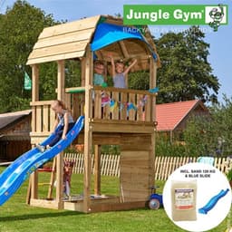Jungle Gym Barn lektorn komplett inkl. rutschkana