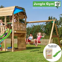 Jungle Gym Barn lektorn komplett inkl. rutschkana