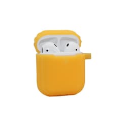 Lysende silikonetui til AirPods 1/2 - gul