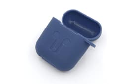Taske til AirPods 1/2 med snor og skaller - Mørkeblå