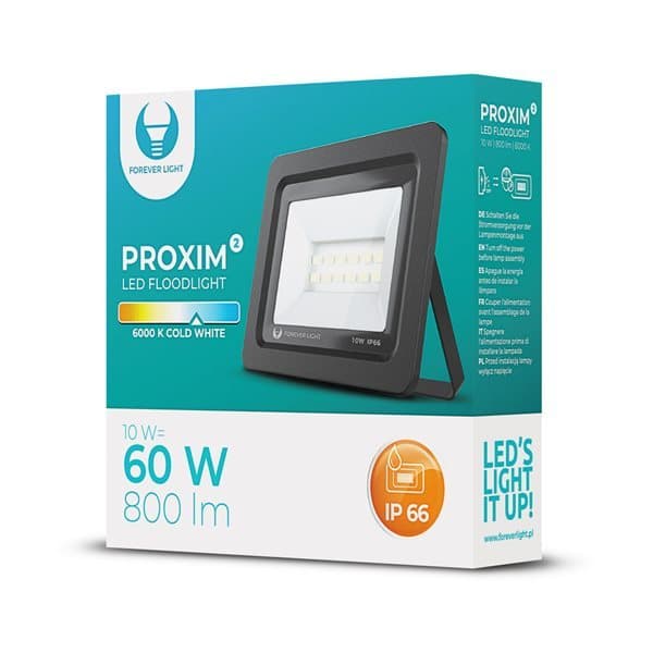 Forever LED Lampe IP66 10W 6000K