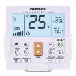 CHUNGHOP Universal LCD A-C fjärrkontroll med hållare