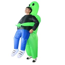 Uppblåsbar Alien Maskeraddräkt