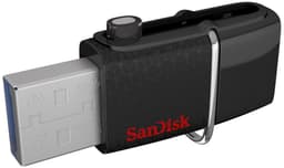 SanDisk Ultra Dual USB minne (3.0) 64 GB