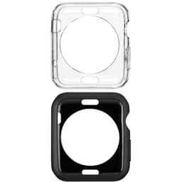 Sandstrøm Apple Watch 42 mm beskyttende case - 2 stk