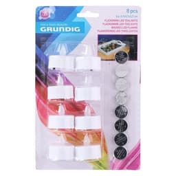 Grundig LED Fyrfadslys 8-pak