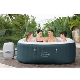 Lay-z-spa® 1.80m x 1.80m x 66cm ibiza airjet uppblåsbart spabad
