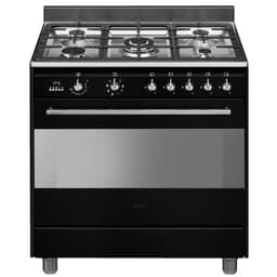 Smeg Classic Gasspis SCB91MFN9 (svart)