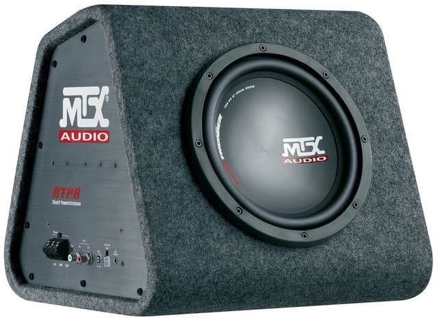 MTX RTP8 Aktiv 8" subwoofer med inbyggd klass D-förstärkare