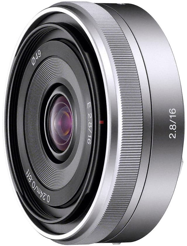 NEX Objektiv 16mm F2.8