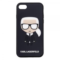 Karl Lagerfeld iPhone 7/8/SE Kuori Kovamuovi Ikonik Karl Musta
