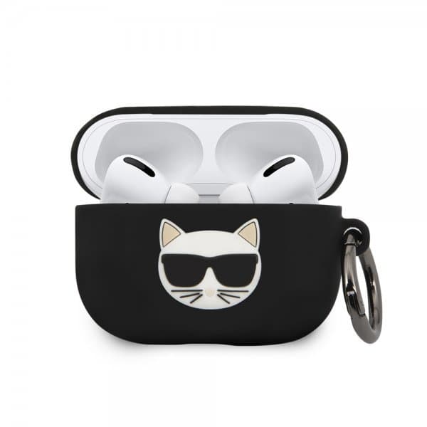 Karl Lagerfeld AirPods Pro Cover Choupette Sort