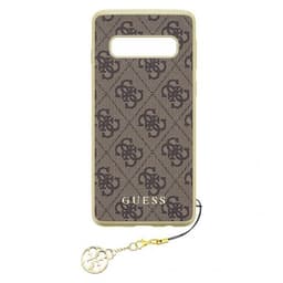 Guess Samsung Galaxy S10 Suojakuori Charms Hard Case Ruskea