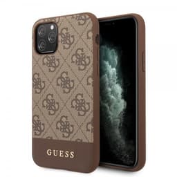 Guess iPhone 11 Pro Kuori Stripe Cover Ruskea