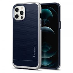 Spigen iPhone 12 Pro Max Deksel Neo Hybrid Satin Sølv