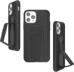 Clckr iPhone 11 Pro Deksel GripCase Saffiano Svart