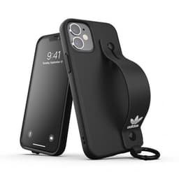 Adidas iPhone 12 Mini Suojakuori Hand Strap Case Musta