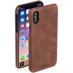 Krusell Sunne Deksel till iPhone X/Xs Vintage Cognac