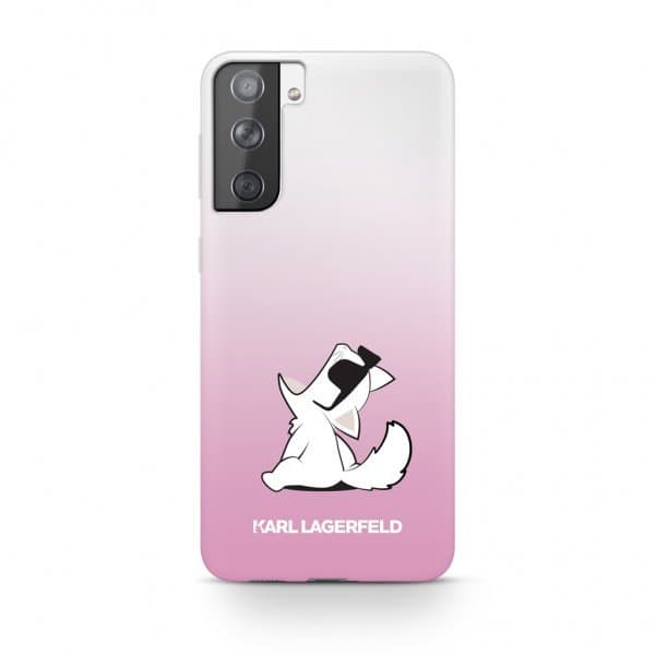 Karl Lagerfeld Samsung Galaxy S21 Plus Cover Choupette Transparent Klar