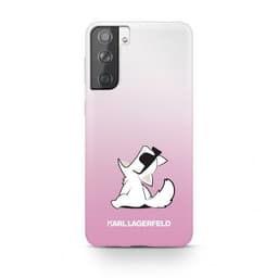 Karl Lagerfeld Samsung Galaxy S21 Plus Deksel Choupette Transparent Klar