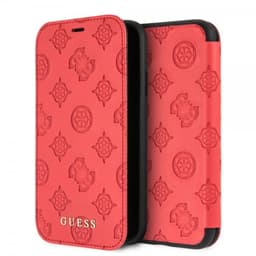 Guess iPhone Xr Etui Peony Rød