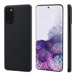 Pitaka Samsung Galaxy S20 Kuori MagEZ Case Musta/Harmaa Twill