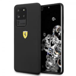 Ferrari Samsung Galaxy S20 Ultra Skal med Logo Svart