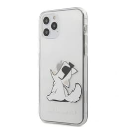 Karl Lagerfeld iPhone 12 Pro Max Suojakuori Fun Choupette Läpinäkyvä Kirkas
