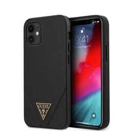 Guess iPhone 12 Mini Suojakuori Saffiano V Stitch Musta