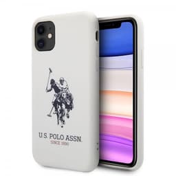 U.S. Polo iPhone 11 Skal Big Logo Vit