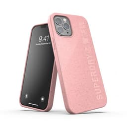 Superdry iPhone 12/iPhone 12 Pro Cover Snap Case Compostable Materials Rose Pink