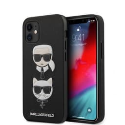 Karl Lagerfeld iPhone 12 Mini Deksel Saffiano Karl & Choupette Svart